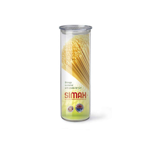 Simax - Cylinder storage jar with clear lid 1.8L - Limolin 