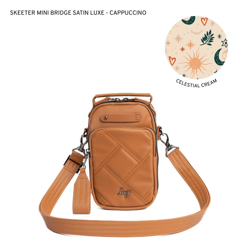 LUG - Skeeter Mini Bridge Satin Luxe VL Convertible Crossbody Bag