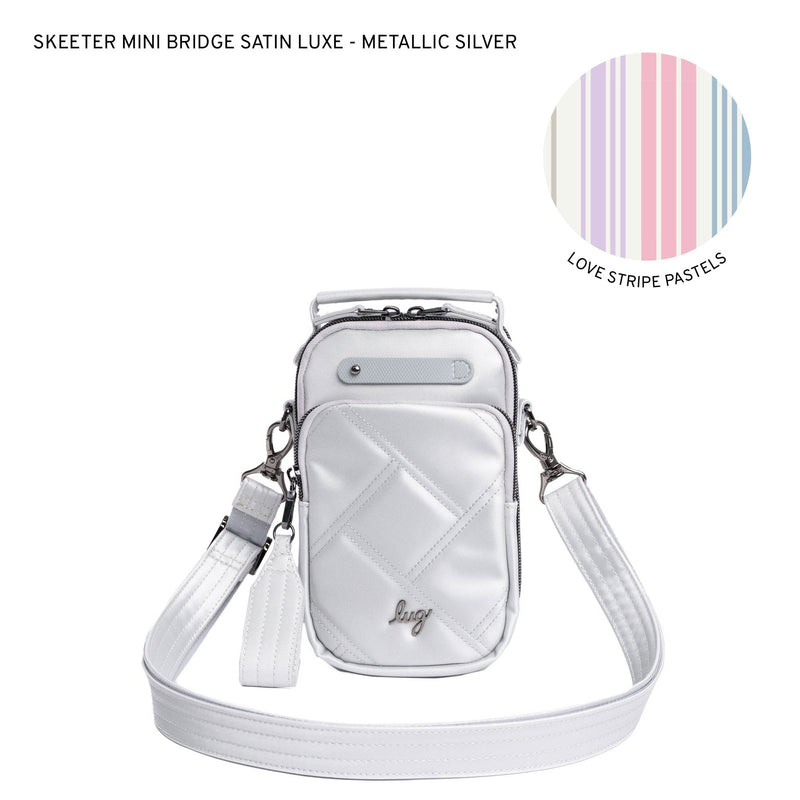 LUG - Skeeter Mini Bridge Satin Luxe VL Convertible Crossbody Bag