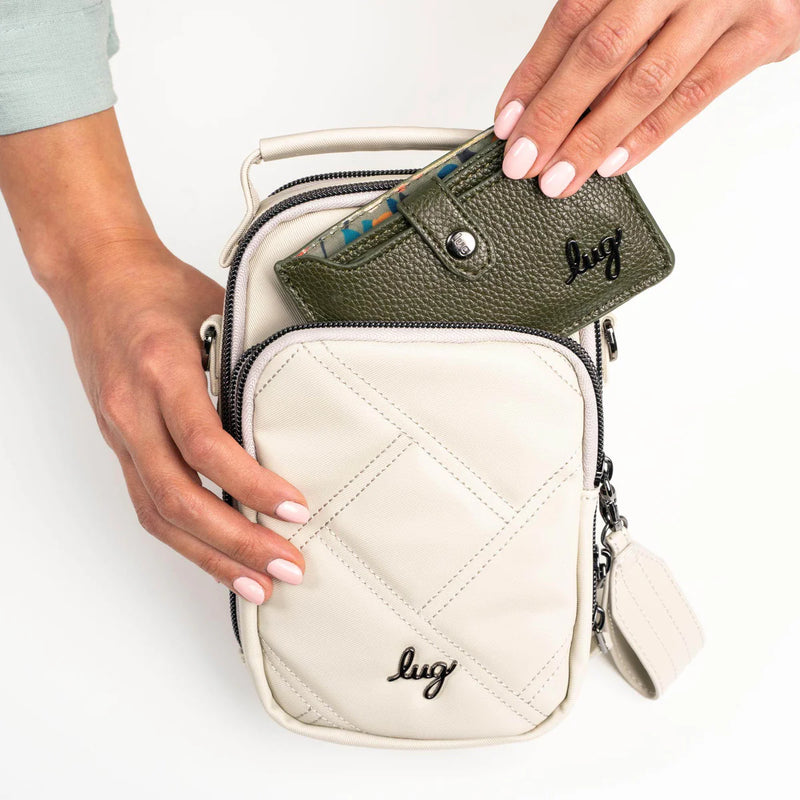 LUG - Skeeter Mini Bridge Satin Luxe VL Convertible Crossbody Bag