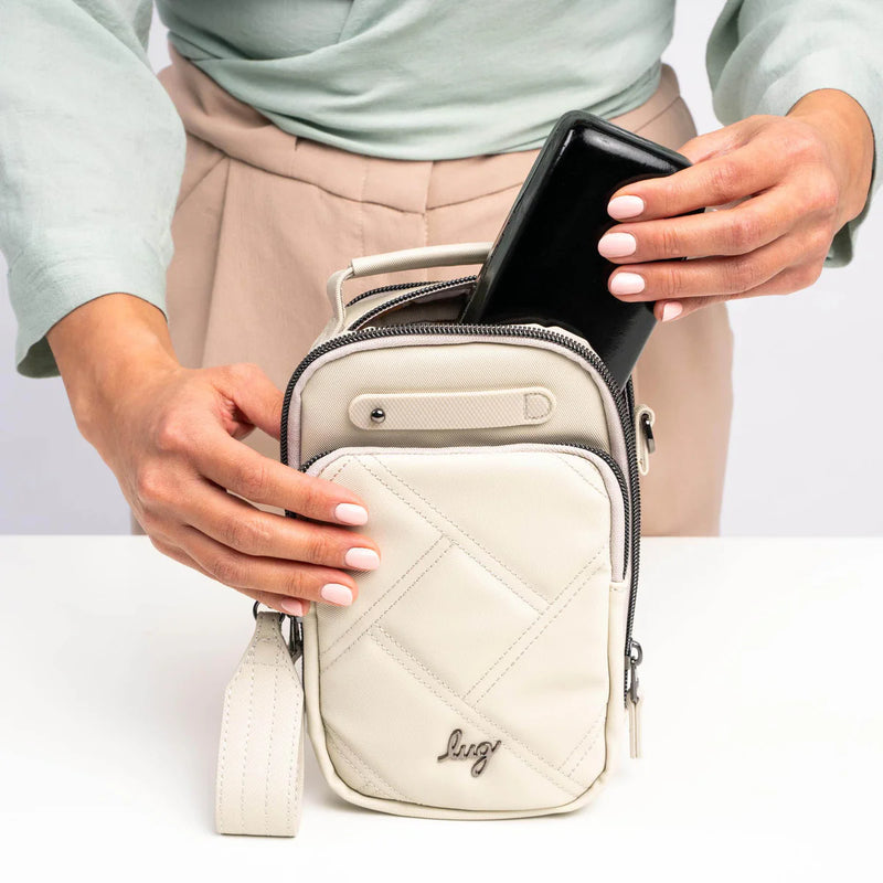 LUG - Skeeter Mini Bridge Satin Luxe VL Convertible Crossbody Bag