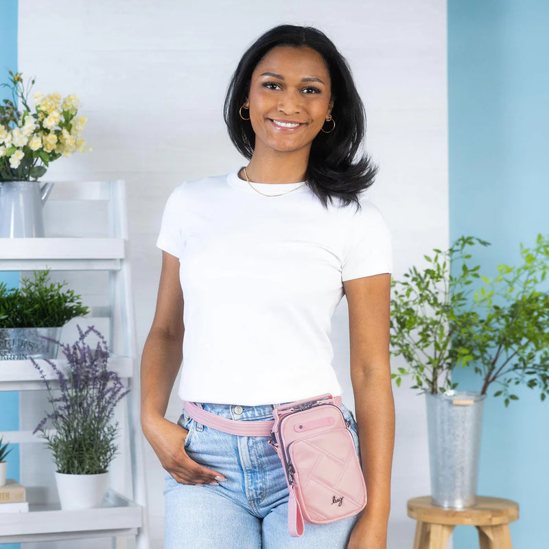 LUG - Skeeter Mini Bridge Satin Luxe VL Convertible Crossbody Bag