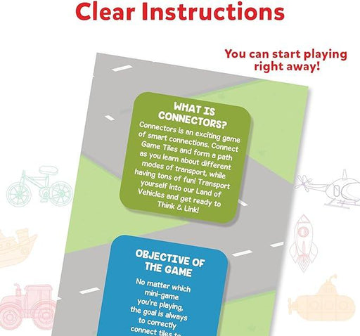 Skillmatics - Connectors - Cars, Boats, Planes & More - Limolin 