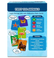 Skillmatics - First 100 Animals Flash Cards - Limolin 