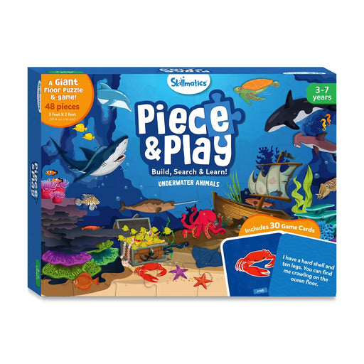 Skillmatics - Piece & Play- Underwater Animals - English - Limolin 
