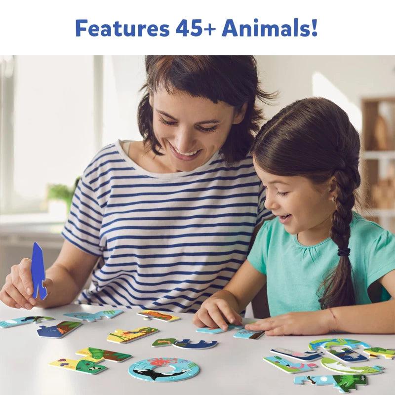 Skillmatics - The Animal Alphabet Puzzle - Limolin 