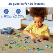 Skillmatics - The Animal Alphabet Puzzle - Limolin 