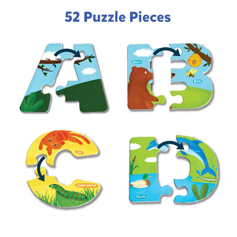 Skillmatics - The Animal Alphabet Puzzle - Limolin 
