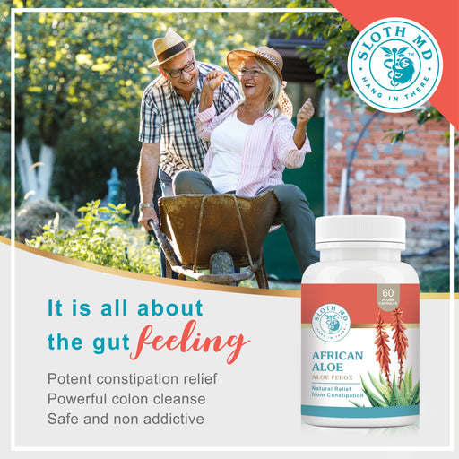 Sloth MD - African Aloe 60Vcaps - Limolin 