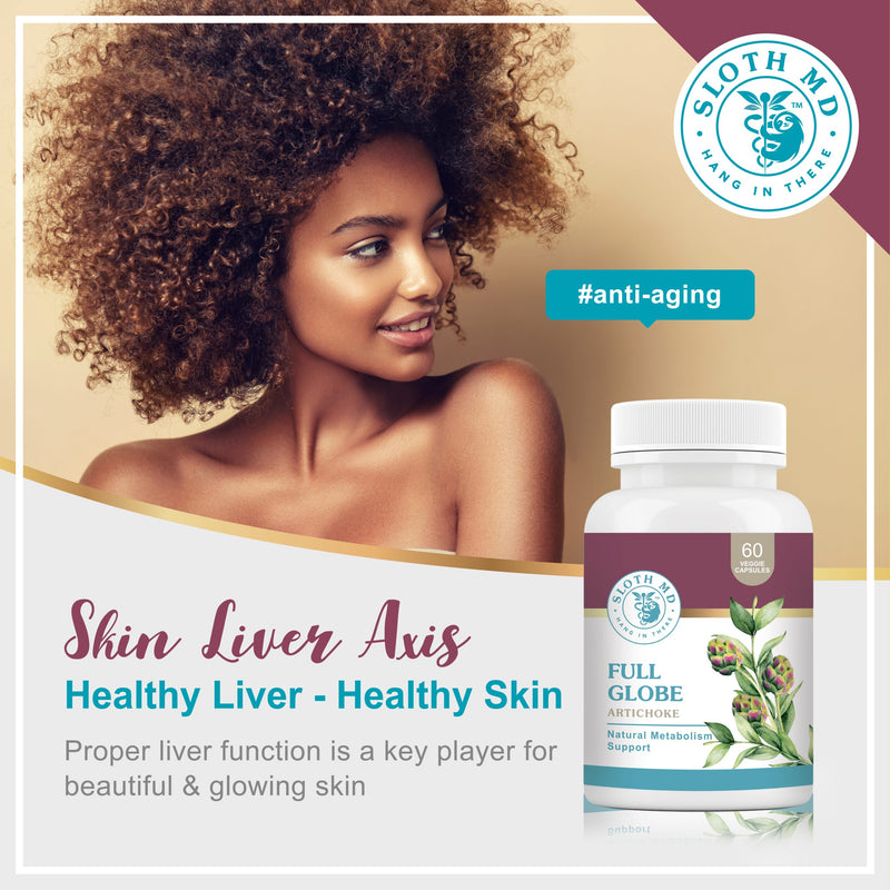 Sloth MD - Full Globe Artichoke 60Vcaps - Limolin 