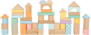 Small Foot - 50Pc Building Blocks - Pastel - Playset - Limolin 