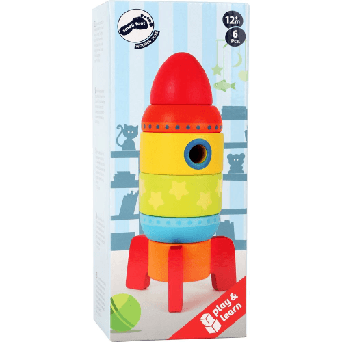 Small Foot - Colorful Stacking Rocket - Limolin 