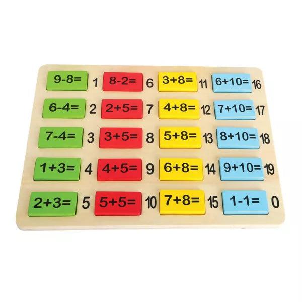 Small Foot - Math Number Tiles Educational Toy - Limolin 