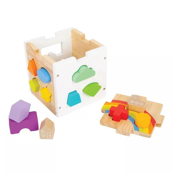 Small Foot - Rainbow Shape Sorter - Limolin 