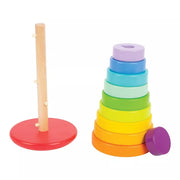 Small Foot - Rainbow Stacking Tower - Limolin 