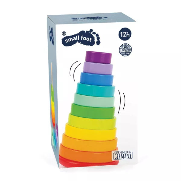 Small Foot - Rainbow Stacking Tower - Limolin 