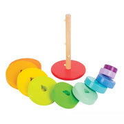 Small Foot - Rainbow Stacking Tower - Limolin 