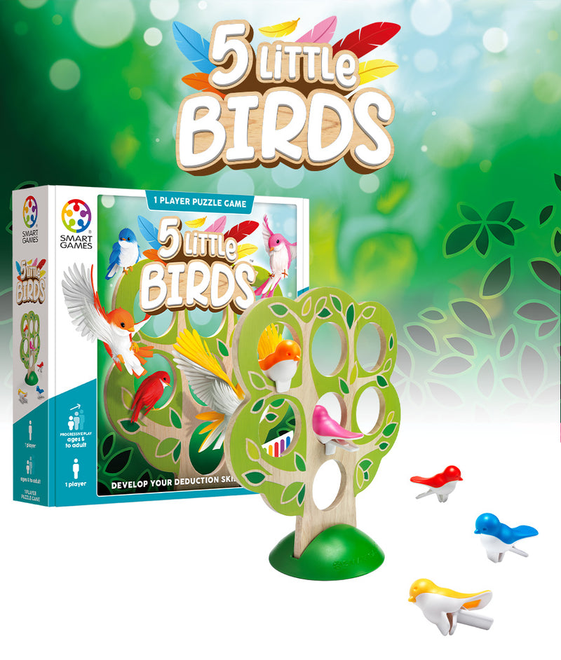 Smart Games - 5 LITTLE BIRDS - Limolin 