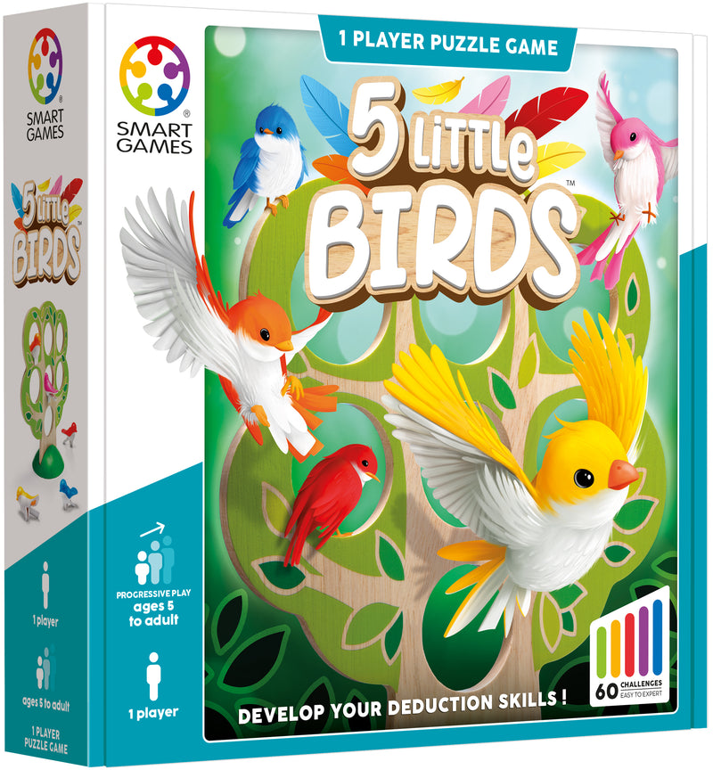 Smart Games - 5 LITTLE BIRDS - Limolin 