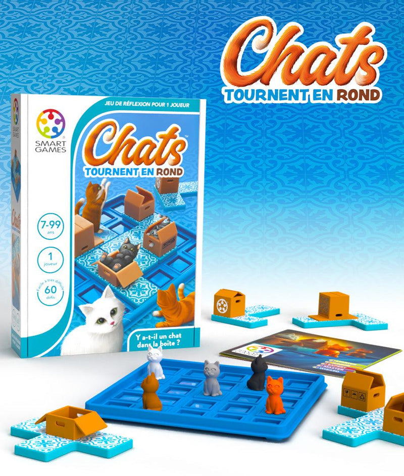 Smart Games - Chats Tournent En Rond - Limolin 
