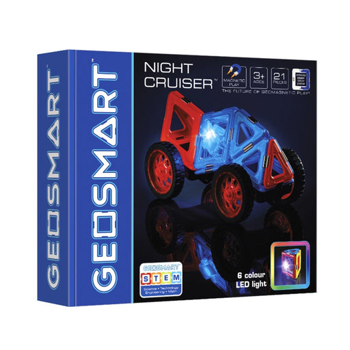 Smart Games - Geosmart - Night Cruiser - 21-Piece - Limolin 
