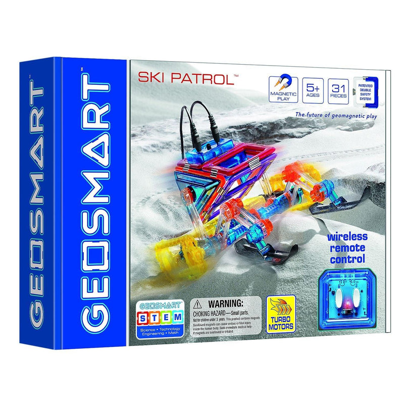 Smart Games - Geosmart - Ski Patrol - 31-Piece - Limolin 