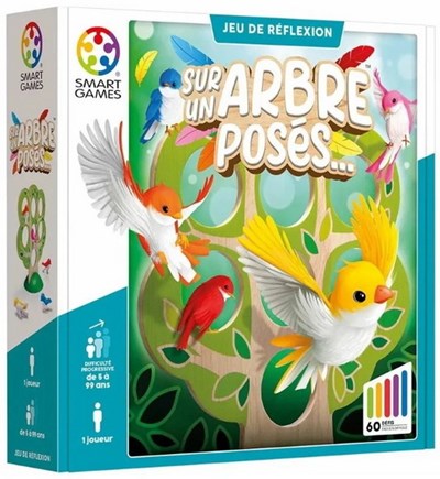 Smart Games - SUR UN ARBRE POSÉS - Limolin 