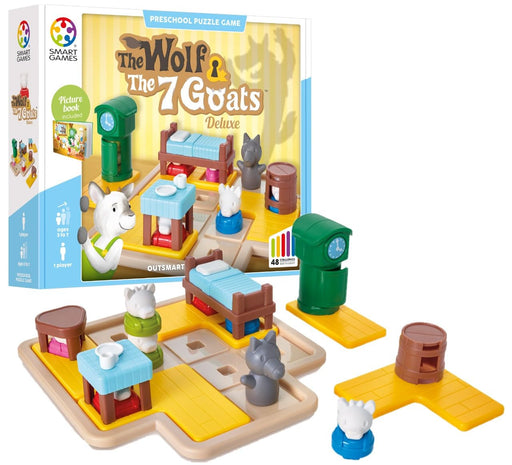 Smart Games - THE WOLF & THE 7 GOATS - Limolin 
