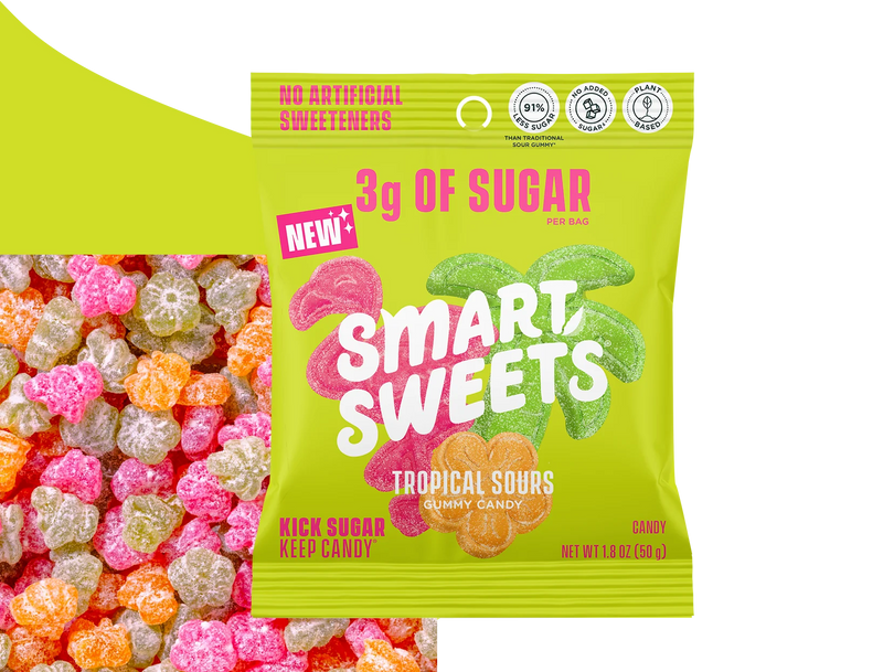 Smart Sweets - Smartsweets Tropical Sours - Limolin 