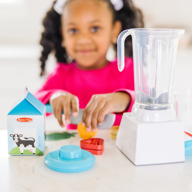 Melissa & Doug - Smoothie Maker Blender Set - in use during play