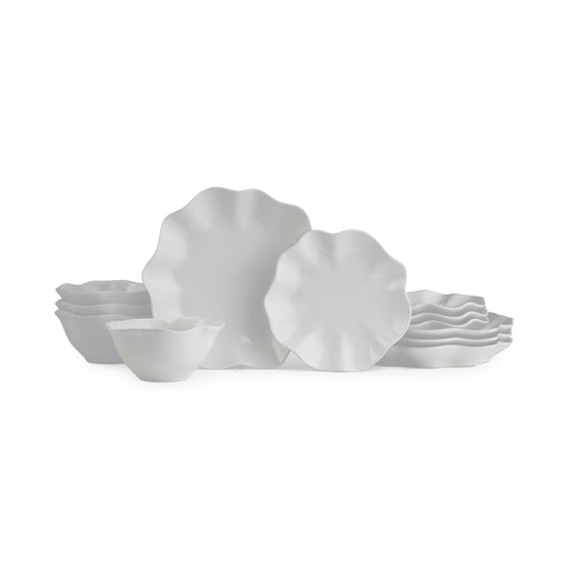 Sophie Conran - Floret - 12 Piece Set - Dove Grey - Limolin 