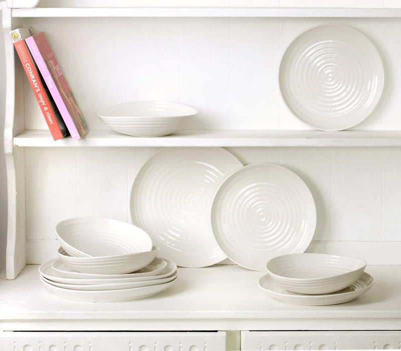 Sophie Conran - White - Coupe Dinnr Plate (Set of 4) | 10.5 in - Limolin 