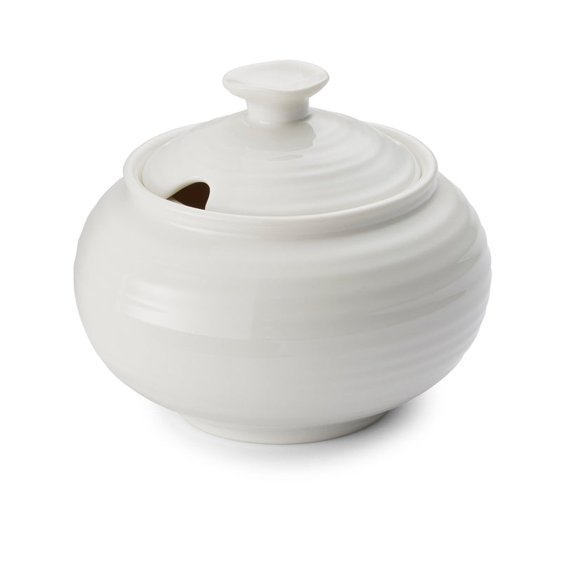 Sophie Conran - White - Covered Sugar Bowl | 11 oz - Limolin 