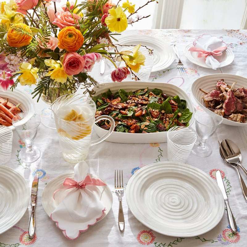 Sophie Conran - White - Large Handled Roasting Dish | 14 x 11 ines - Limolin 