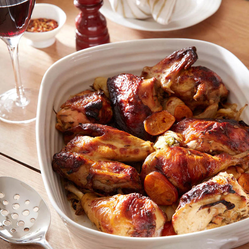 Sophie Conran - White - Large Handled Roasting Dish | 14 x 11 ines - Limolin 