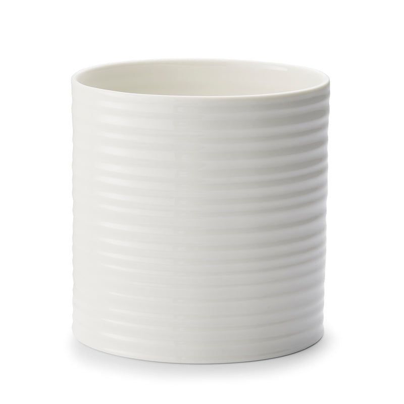 Sophie Conran - White - Large Oval Utensil Jar - Limolin 