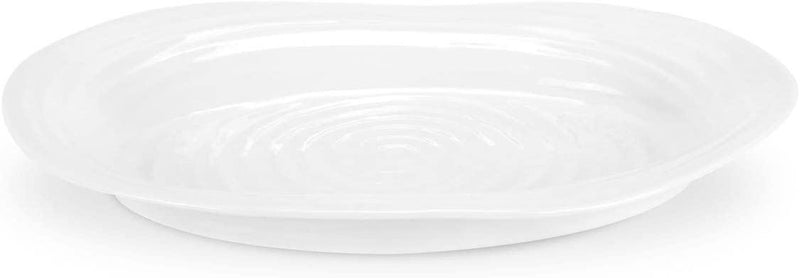 Sophie Conran - White - Medium Oval Platter | 14.75 x 12 Inches - Limolin 
