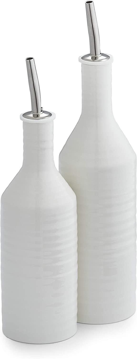 Sophie Conran - White - Oil & Vinegar Drizzler Set - Limolin 