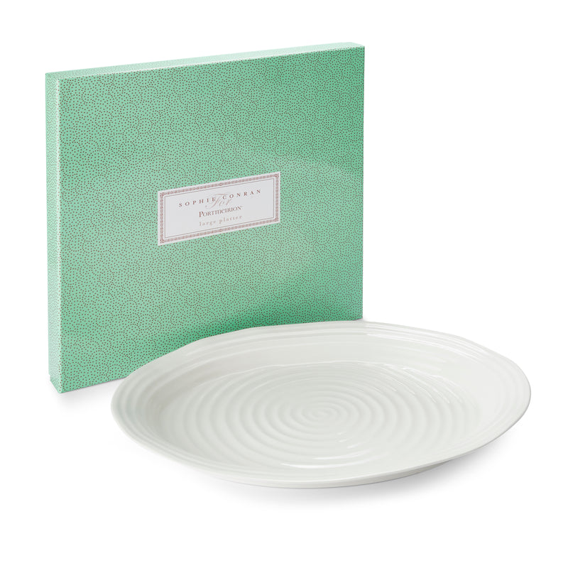 Sophie Conran - White - Oval Turkey Platter | 20 in - Limolin 