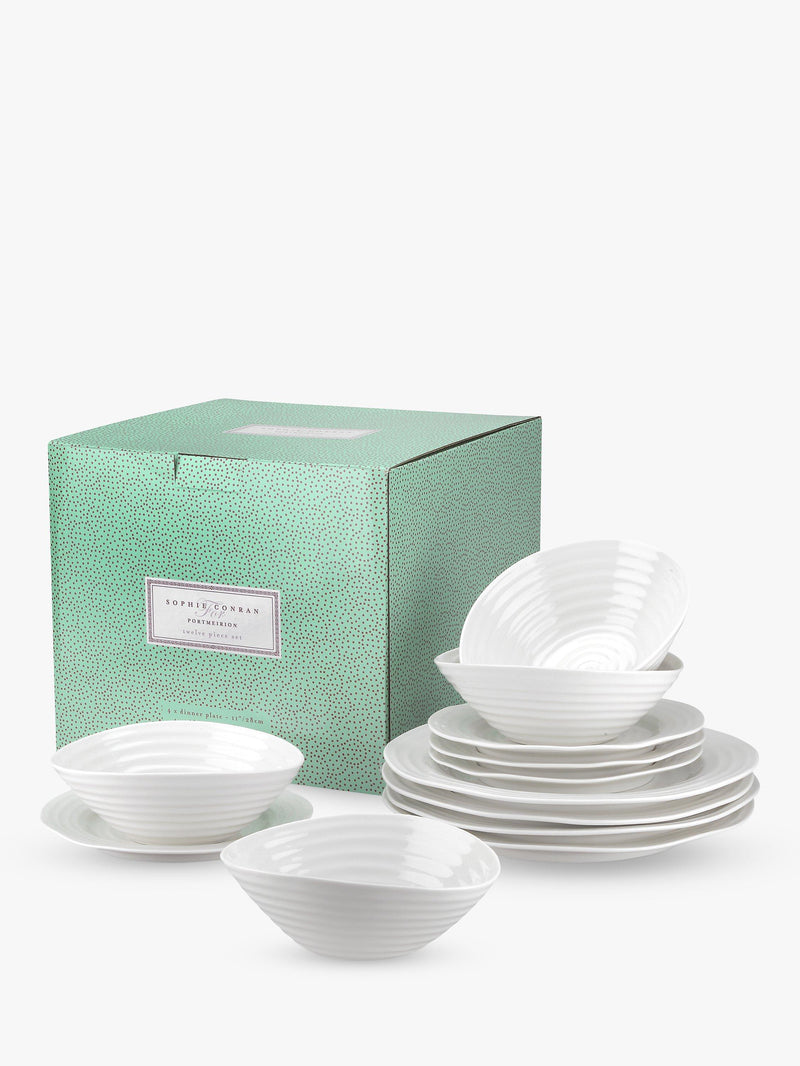 Sophie Conran - White - Porcelain Dinner Set - Limolin 