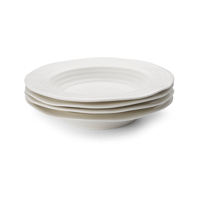 Sophie Conran - White - Rimmed Soup Plate | 9.75 in - Limolin 
