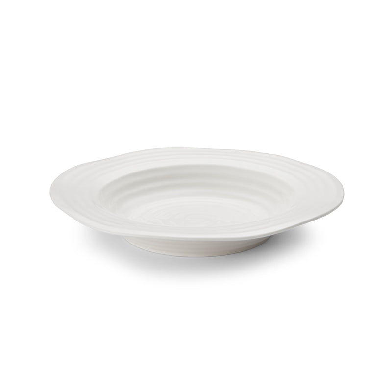 Sophie Conran - White - Rimmed Soup Plate | 9.75 in - Limolin 