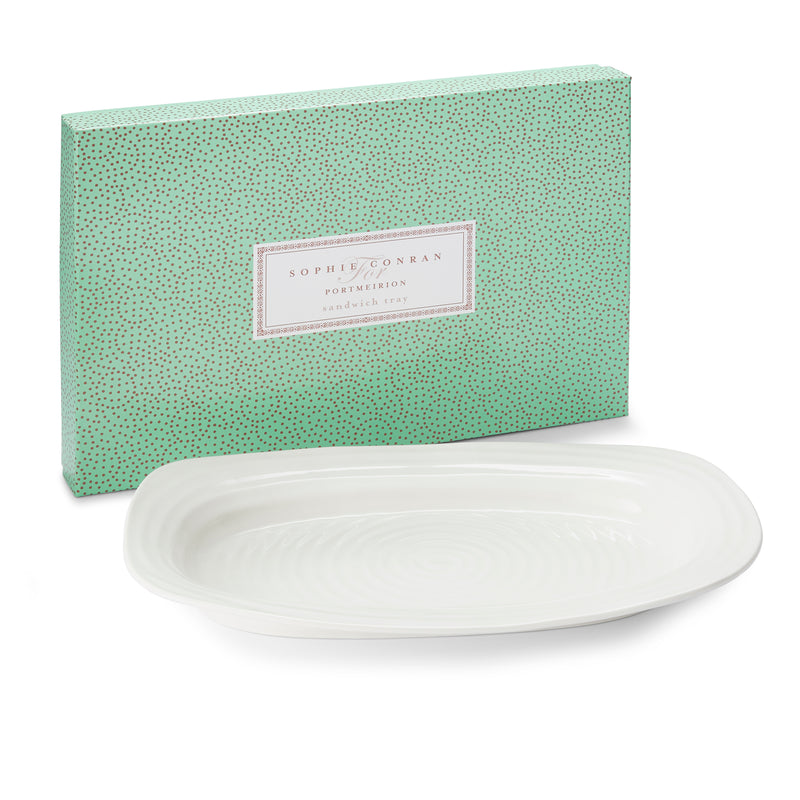 Sophie Conran - White - Sandwich Tray | 13.5 in - Limolin 