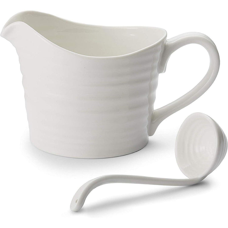 Sophie Conran - White - Sauce Jug & Mini Ladle - Limolin 