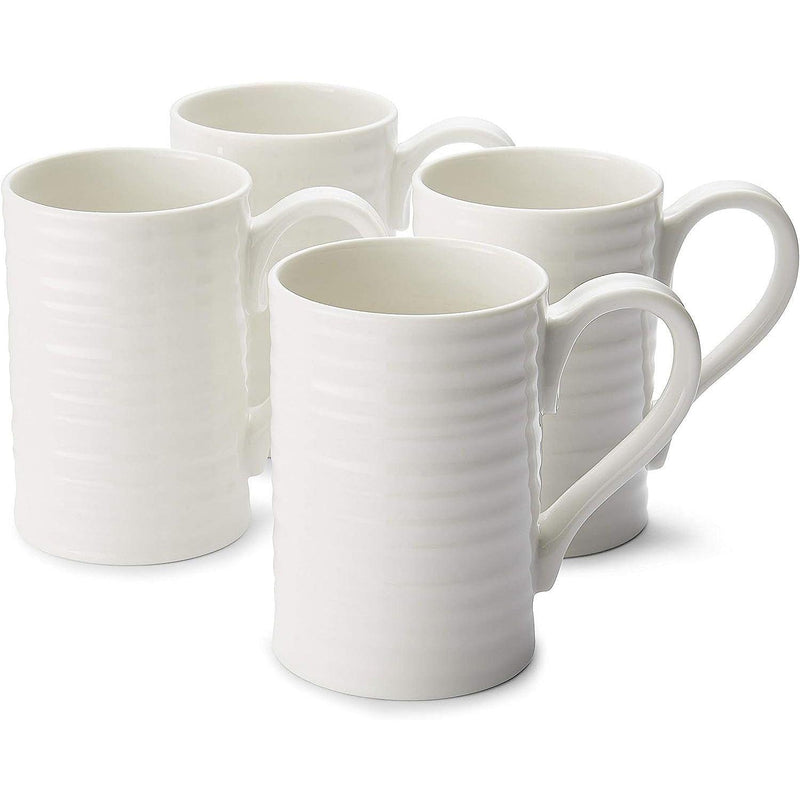 Sophie Conran - White - Tall Mug (Set of 4) | 12 oz - Limolin 