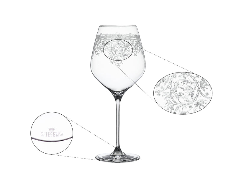 Spiegelau - ARABESQUE - Burgundy (Set of 2) | 28 oz - Limolin 
