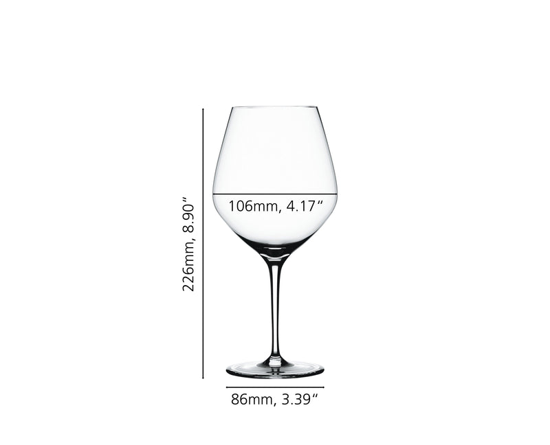 Spiegelau - AUTHENTIS - Burgundy (Set of 4) | 24 oz - Limolin 