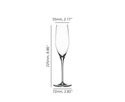 Spiegelau - AUTHENTIS - Champagne Flute (Set of 4) | 6 oz - Limolin 