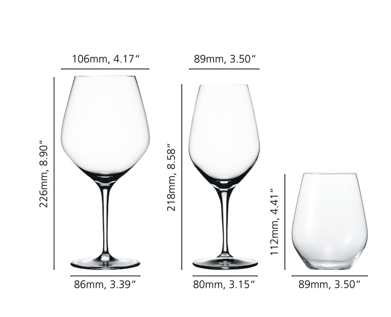Spiegelau - AUTHENTIS  - Stemware/Tumbler  Set (Set of 12) - Limolin 
