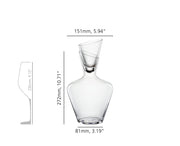 Spiegelau - DEFINITION - Wine Carafe With Stopper | 34 oz - Limolin 